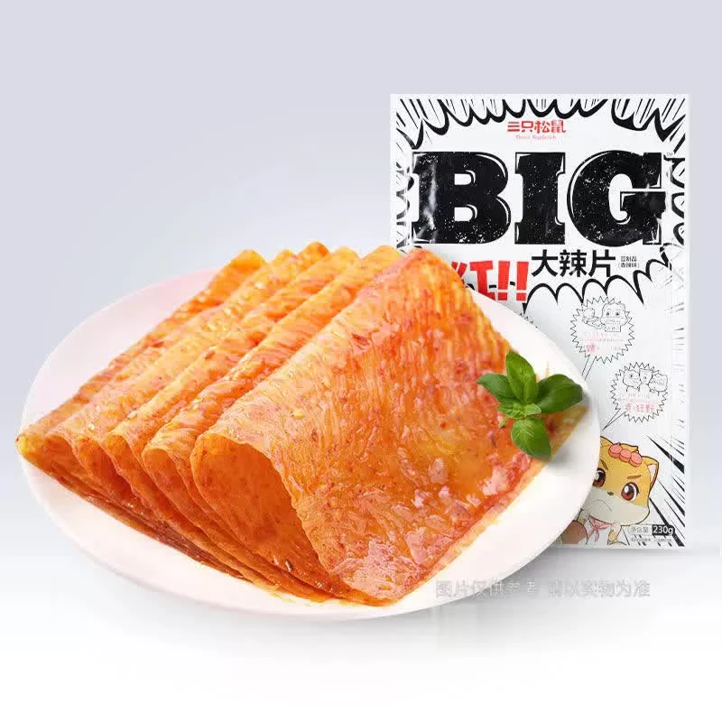 三只松鼠 BIG香辣味大辣片 230g/袋
