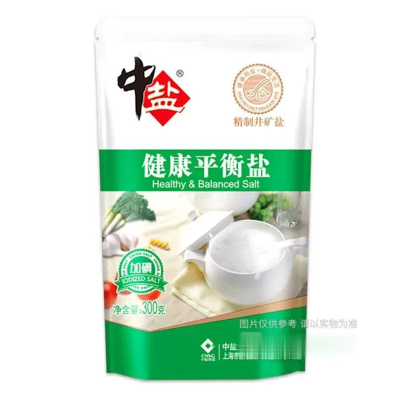 中盐 健康平衡盐 300g/袋