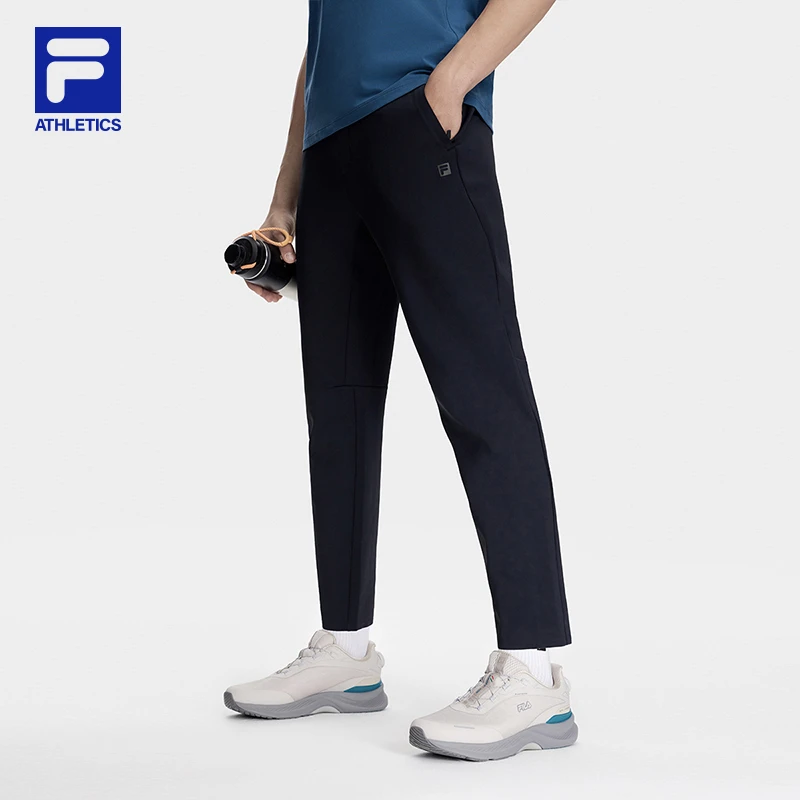 Fila/斐乐男装【春秋新款速干】男针织舒适速干直筒长裤A11M341610F