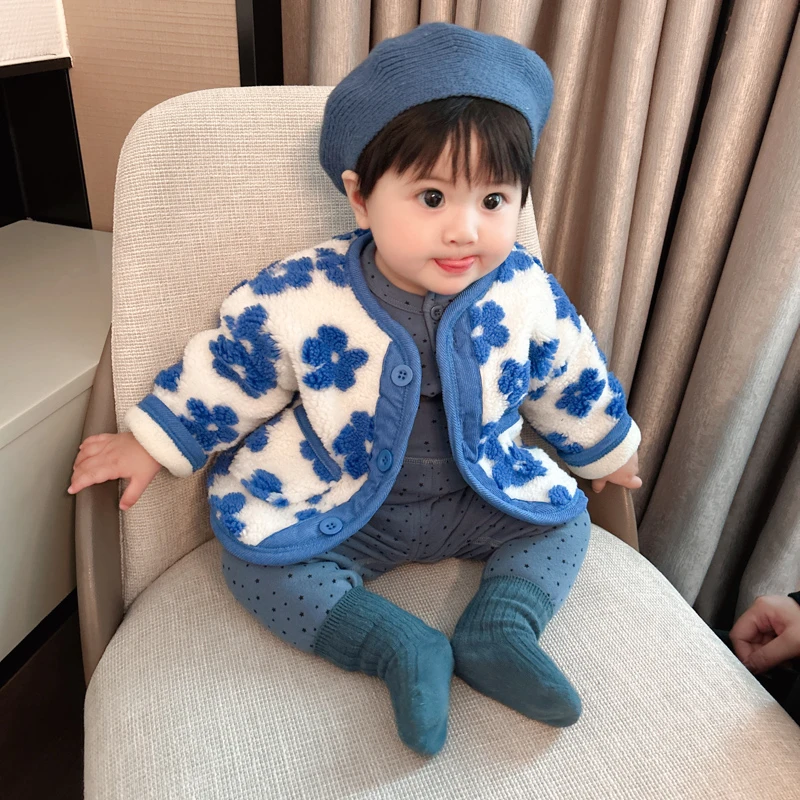 婴儿童上衣服男童宝宝开衫洋气外小童女童1岁3个月春装秋季