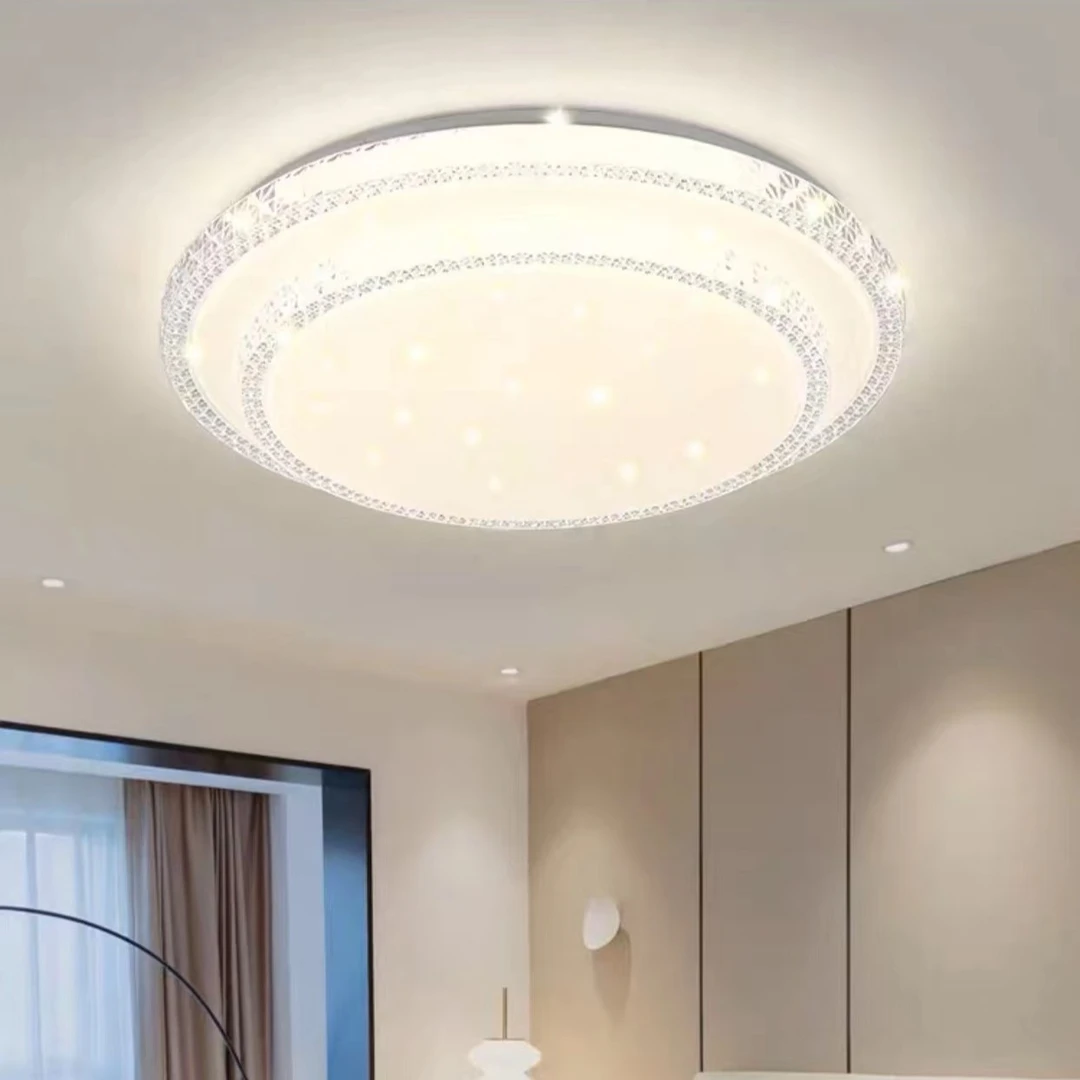 灯具全屋主灯吸顶灯网红2022年新款轻奢水晶灯现代简约大气客厅灯