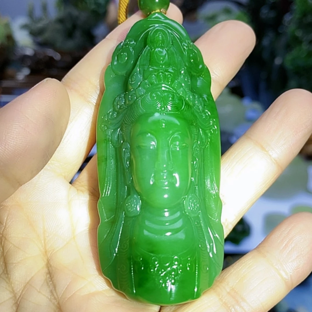 【闪购商品】和田玉（碧玉）挂件未镶嵌