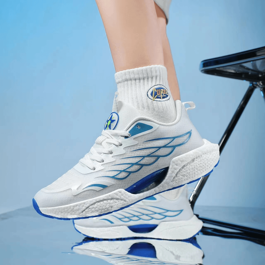 超轻上档次运动休闲鞋软底软面冰丝夜光时尚跑步网面透气男鞋1998