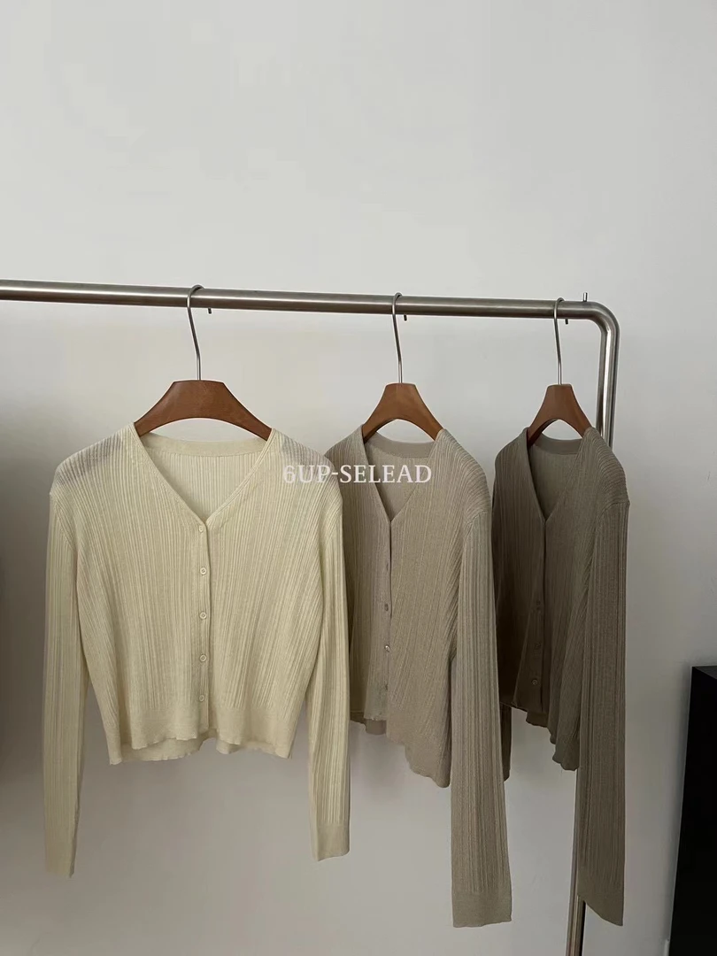 针织上衣开衫长袖针织衫