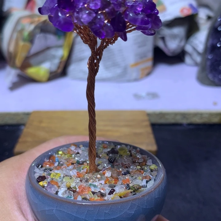 玛瑙/玉髓紫晶未镶嵌紫晶205