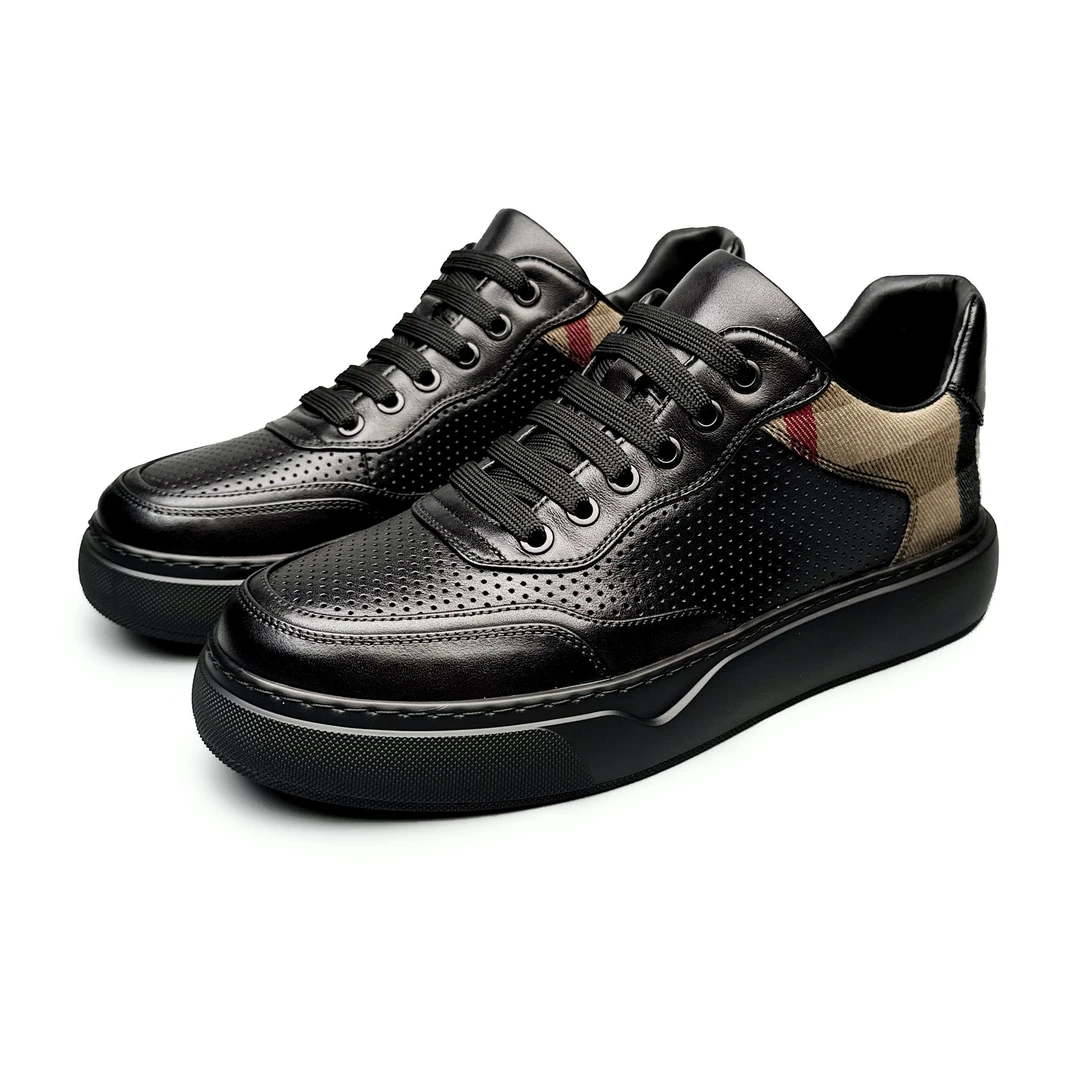 BOTAGER VIENCA/【夏季新款】打孔透气时尚轻奢百搭休闲低帮运动鞋