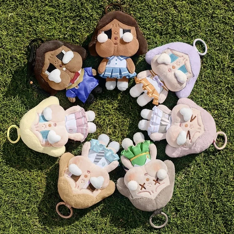 【拆盒】哭娃CRYBABY × 落日歌会系列毛绒挂件盲盒玩具礼物潮玩泡泡