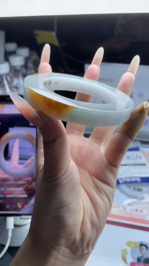 【闪购商品】定制翡翠手镯未镶嵌定制手镯HF6/DZS