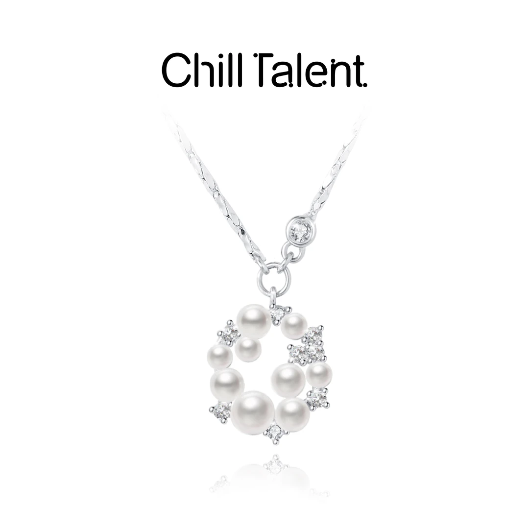 chill talent 铜合金项链 【明星同款】微醺气泡酒项链气质精致轻奢