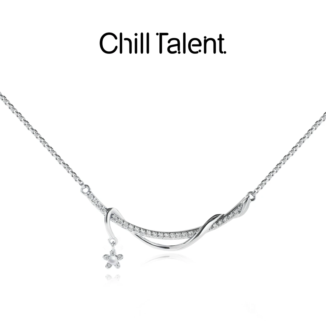 chill talent 铜合金项链 【明星同款】花藤项链小众简约精致轻奢