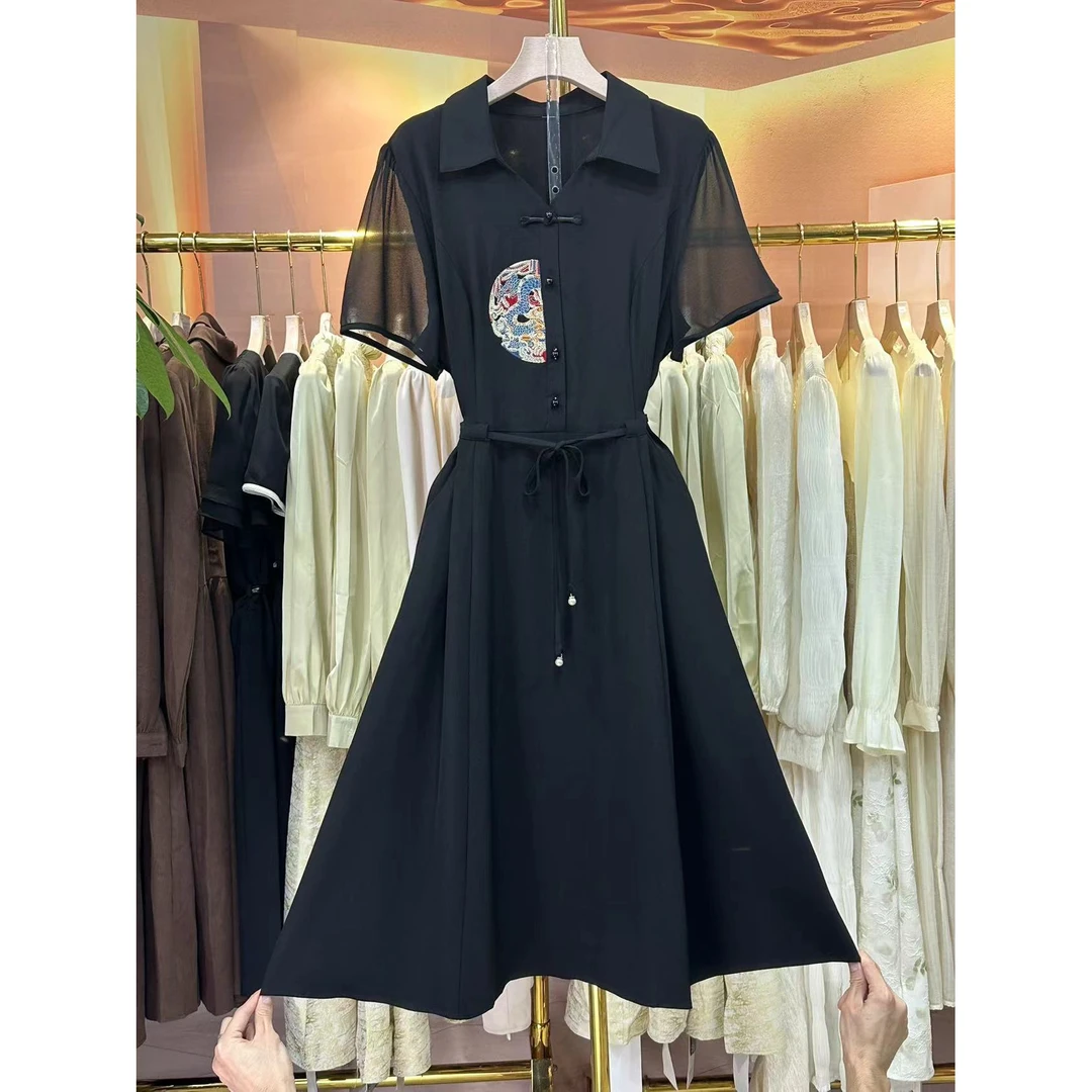 【RG956】2024年时尚气质百搭减龄显瘦新款女装连衣裙