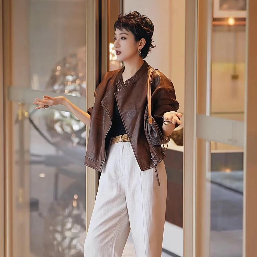 【莫妮卡卡】新款秋冬百搭气质显瘦风衣外套YM9008