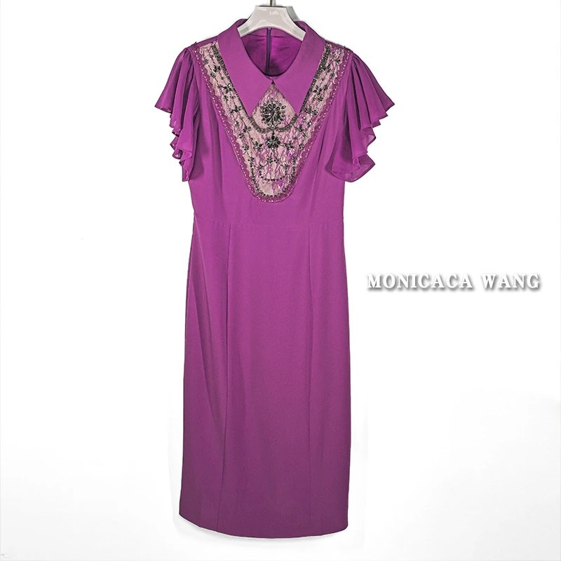 【莫妮卡卡】（裙长96）2025新款休闲设计款女装连衣裙147258