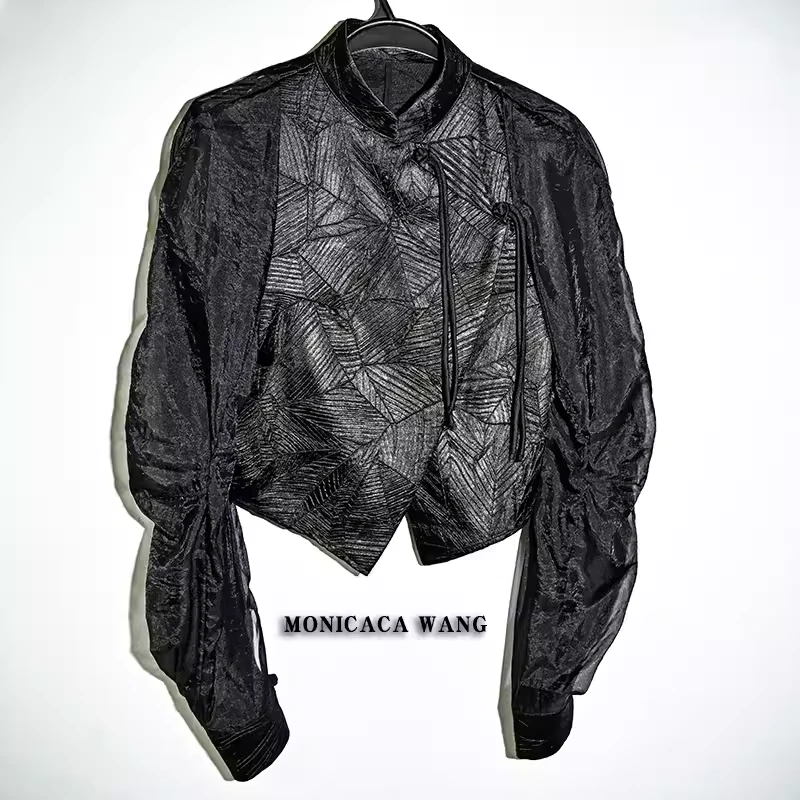 莫妮卡卡新款女装外套YBB619