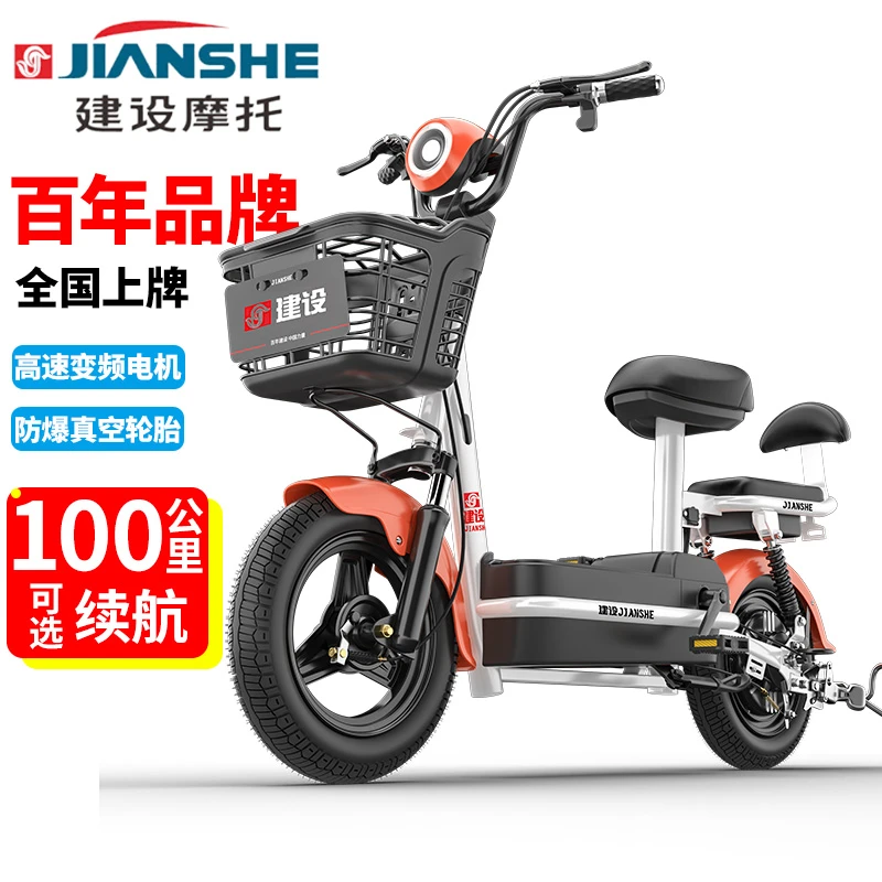 2024 新款电动车新国标电动自行车通勤上班防盗代步电瓶车骑行