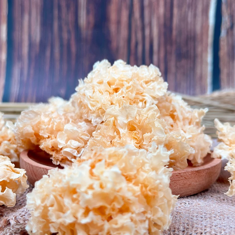 长白山椴木银耳椴木雪耳白木耳糯耳出胶银耳干货250g包邮