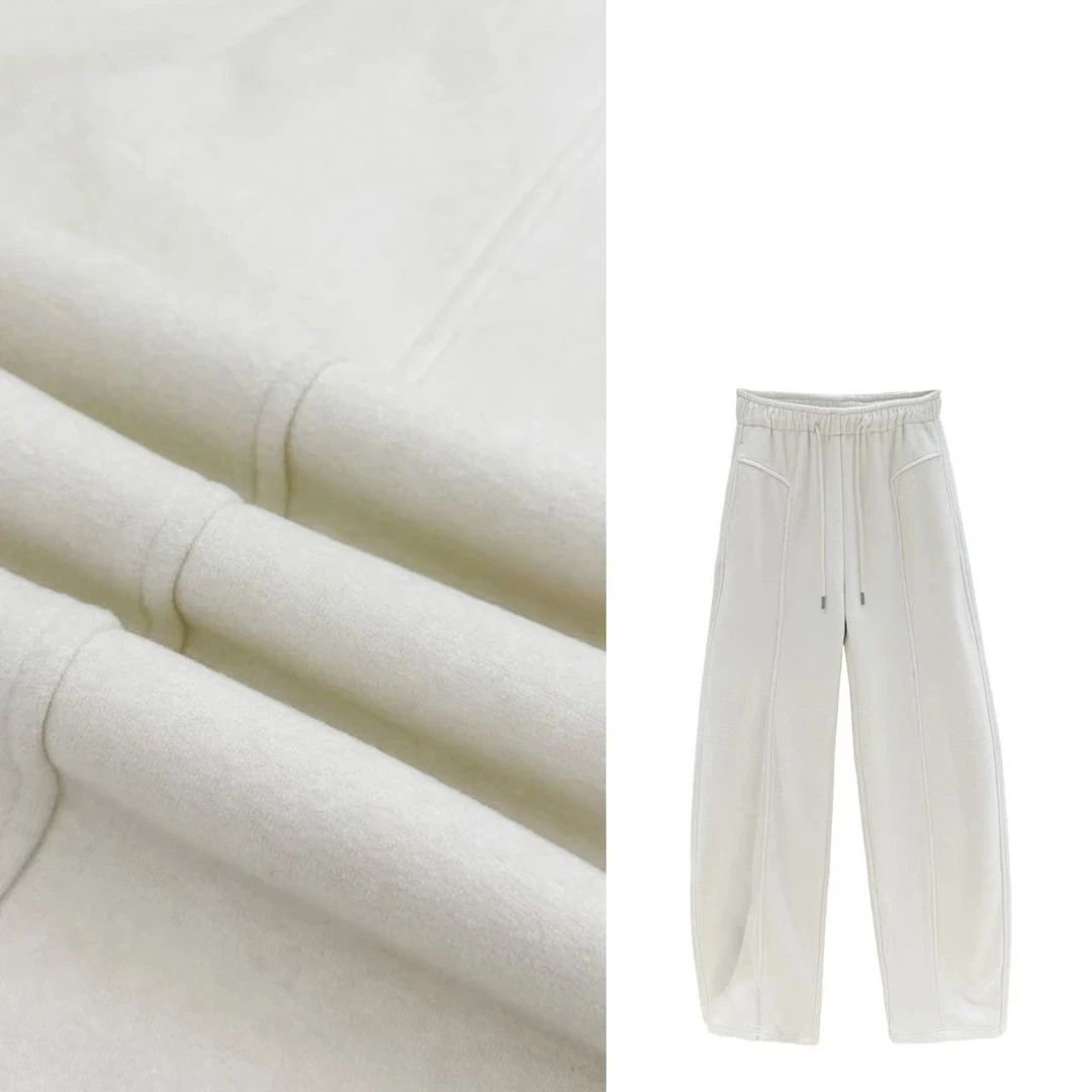 休闲显瘦羊毛裤【慢调生活】冬季新款时尚百搭裤