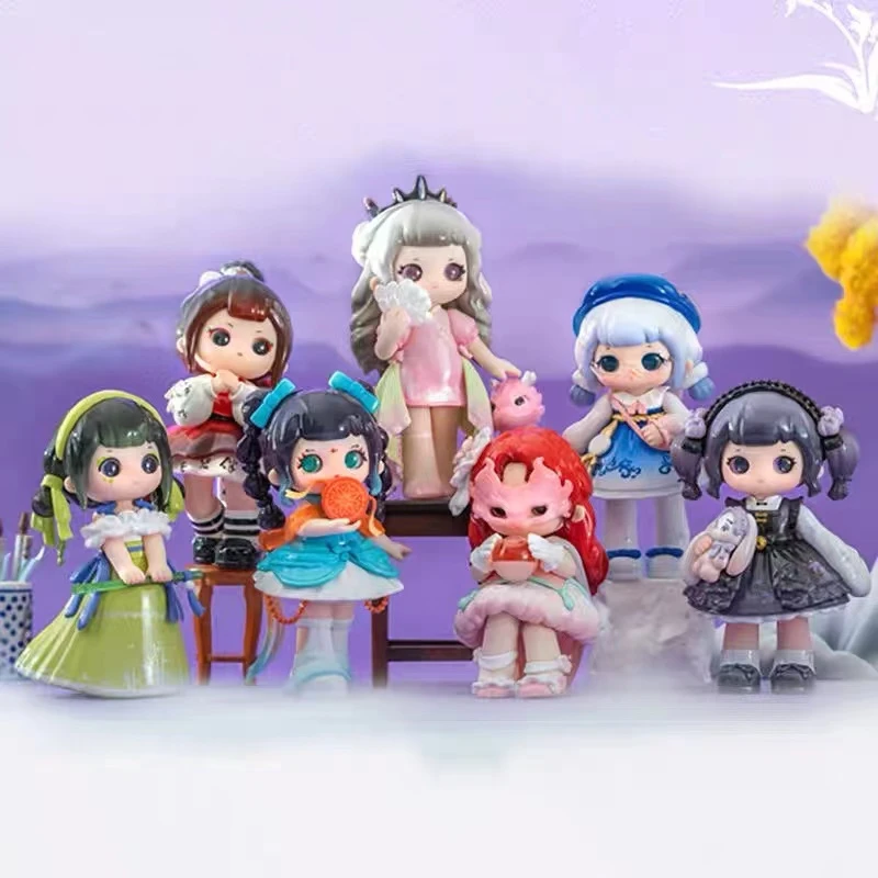 【拆盒】又梨4代入画如梦系列手办潮玩盲盒