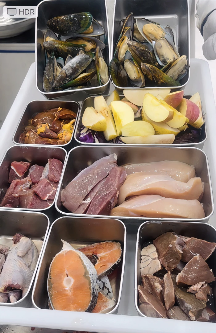 全犬期狗湿粮青口贝套餐老年狗粮熟鲜粮罐头主食羊奶三文鱼鳕鱼