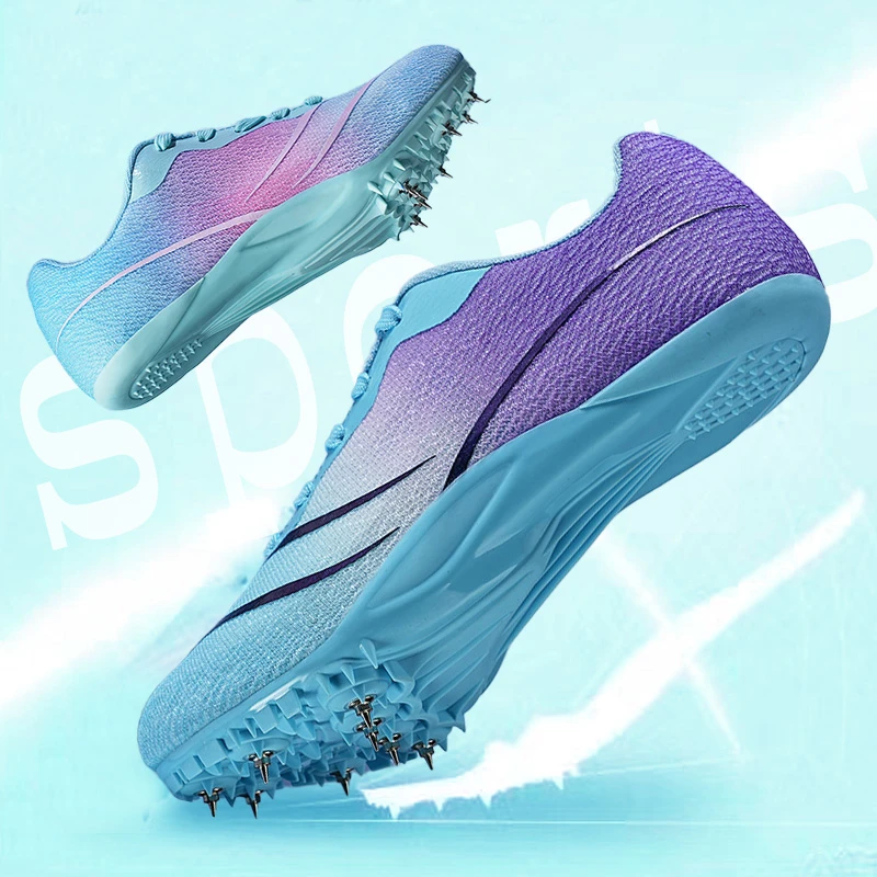 钉鞋田径专业短跑男中考学生钉子鞋女生三级跳远体考田径专用跑鞋