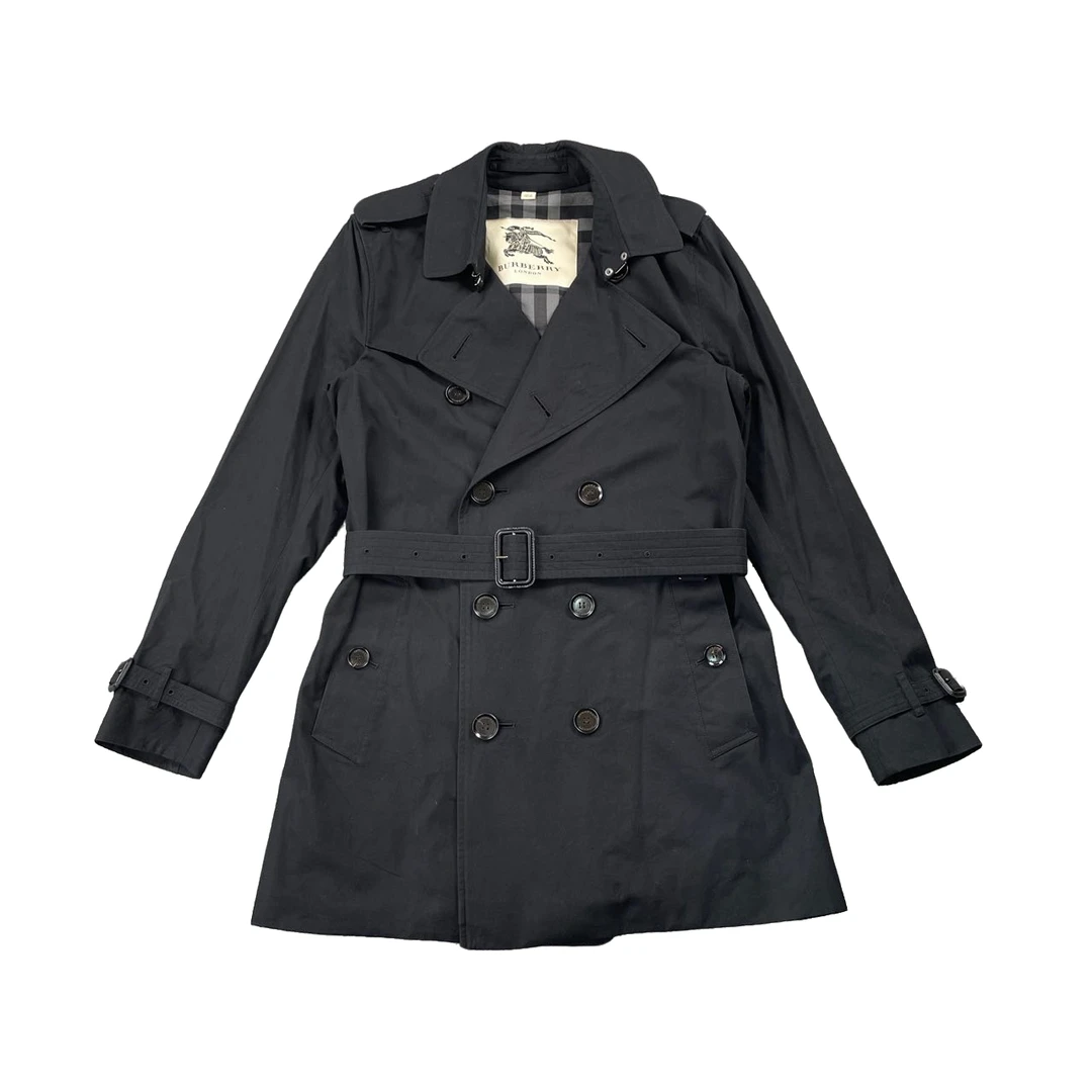 9294/Burberry黑色风衣外套/46码/99新