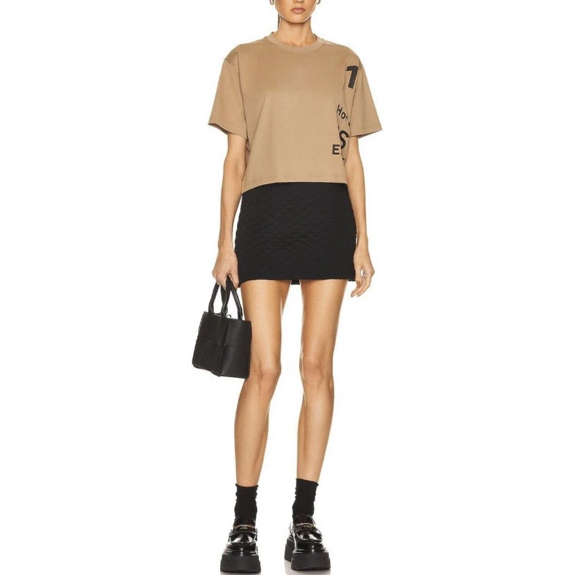CQ Burberry胶印高腰短袖/M码/全新闲置/公价6000/ 1258