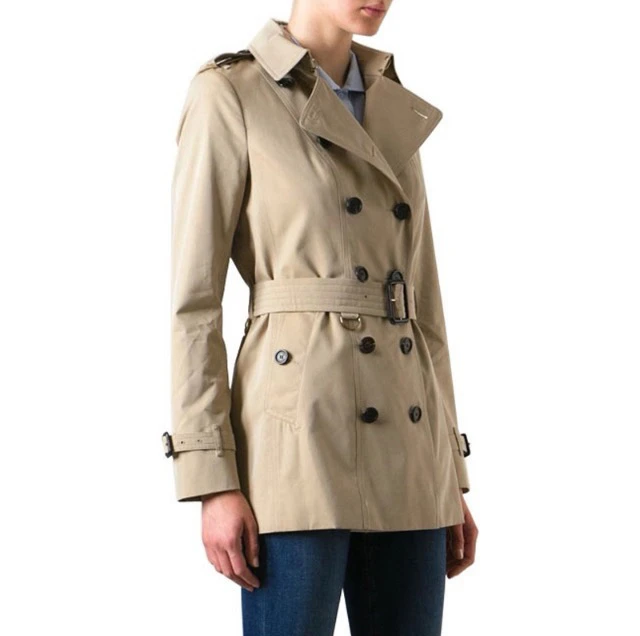 CD BURBERRY双排扣风衣/UK4/全新吊牌/55287