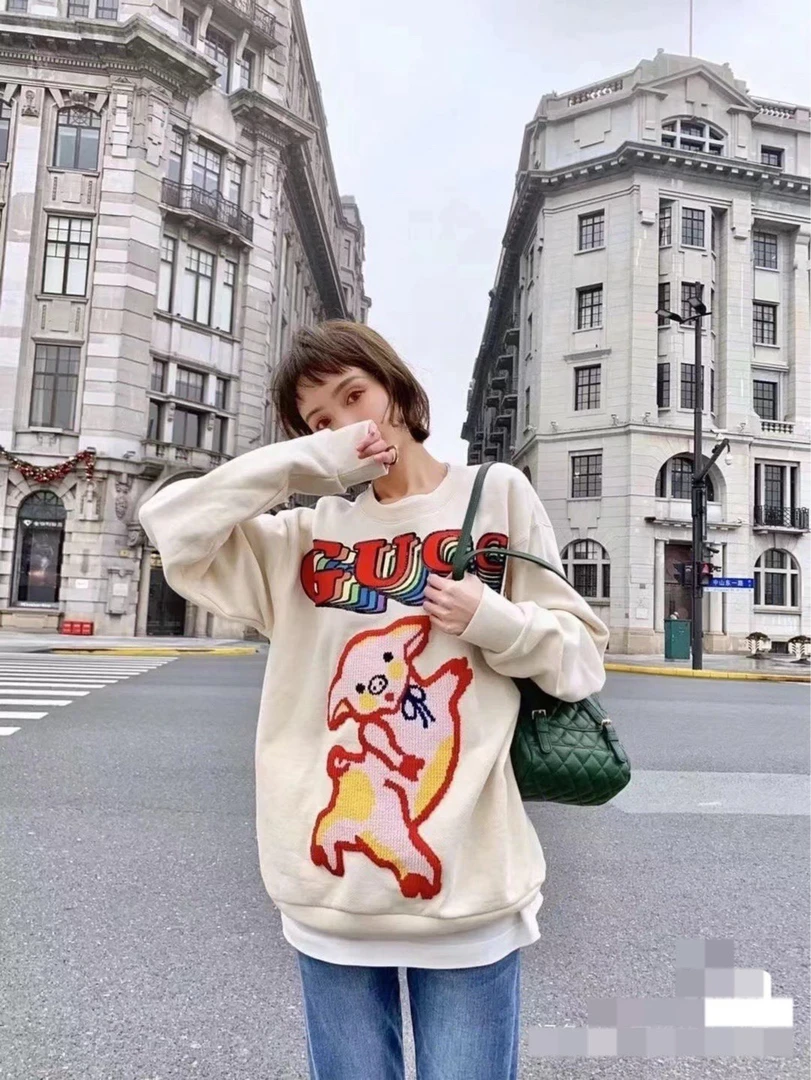 CD GUCCI小猪圆领卫衣/Xs码/95新/公价12000/55103