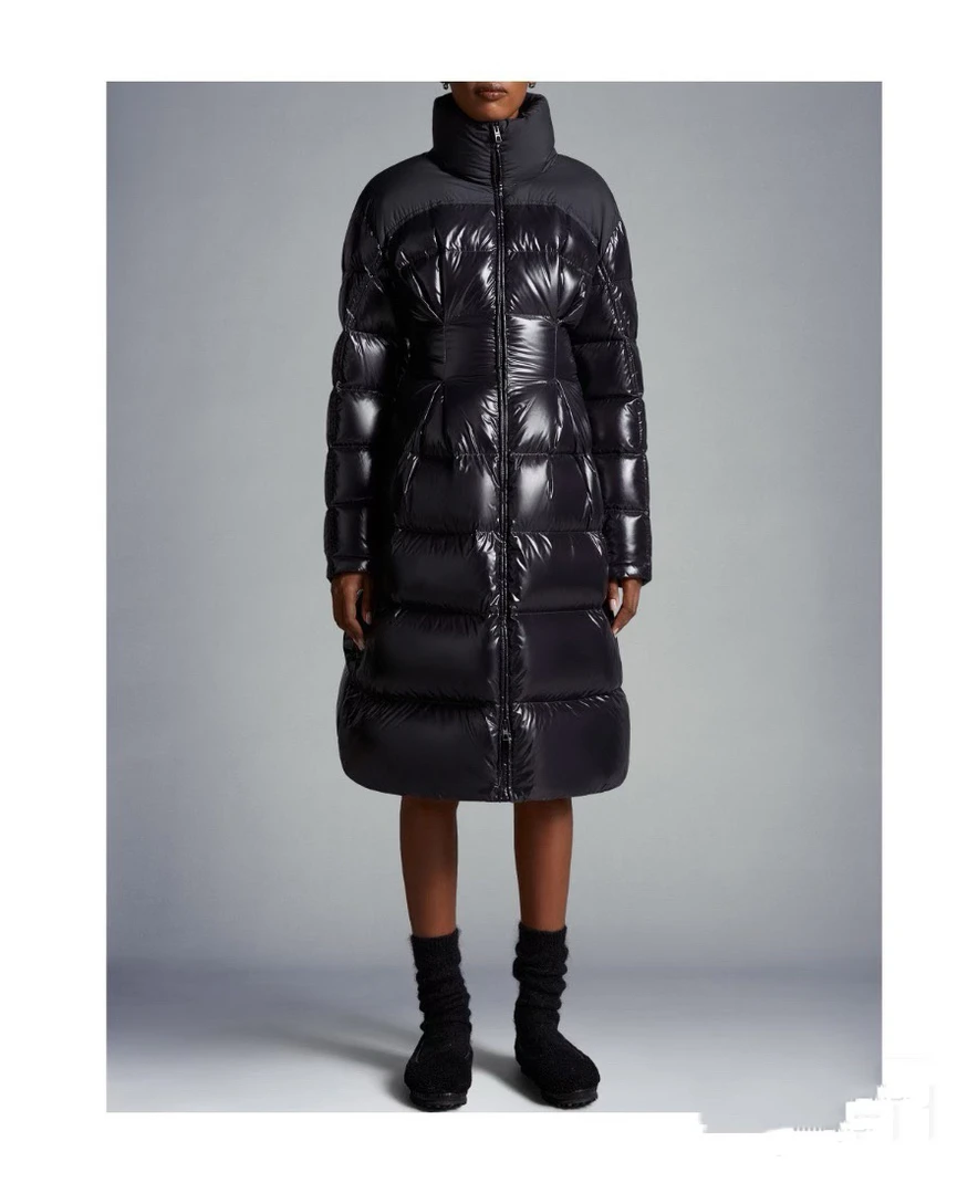 全新未使用 蒙口 CD MONCLER立领长款羽绒服/0码/全新带吊牌/