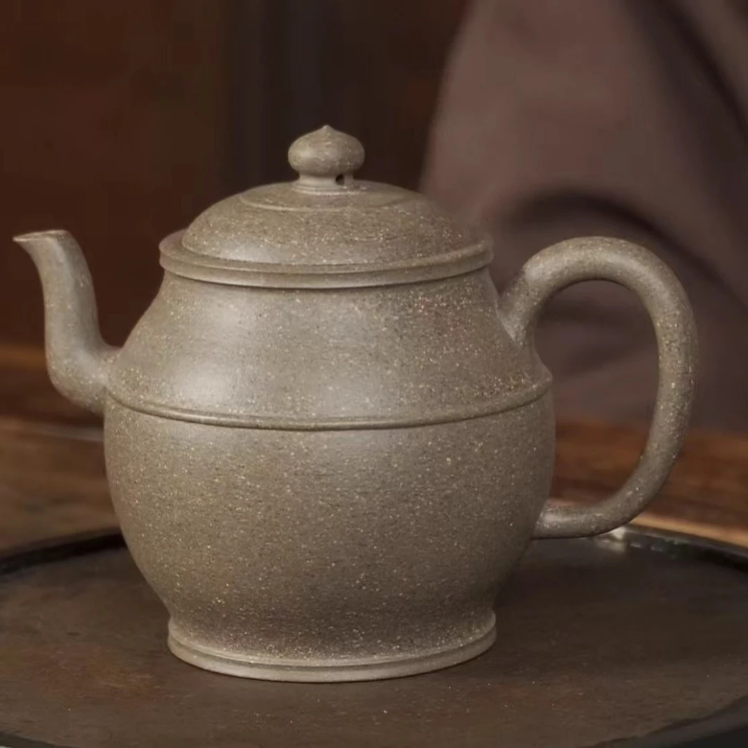 泽物 | 吴家辉 束腰宫灯 段泥 150cc 师承吴界明老师全手工紫砂壶