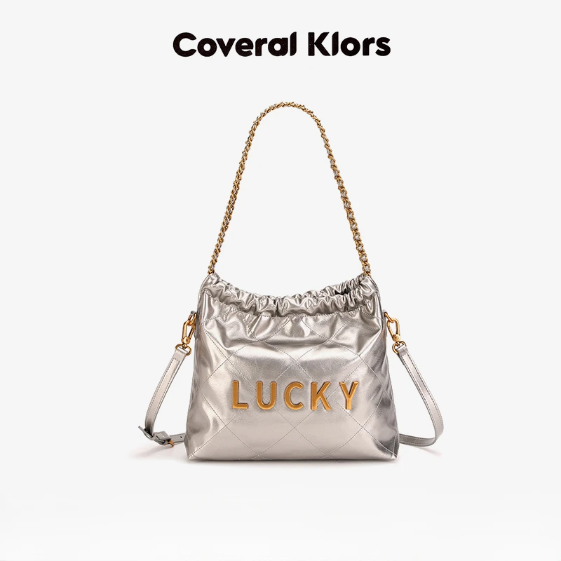 COVERAL KLORS星际限定复古水桶包时尚百搭斜跨