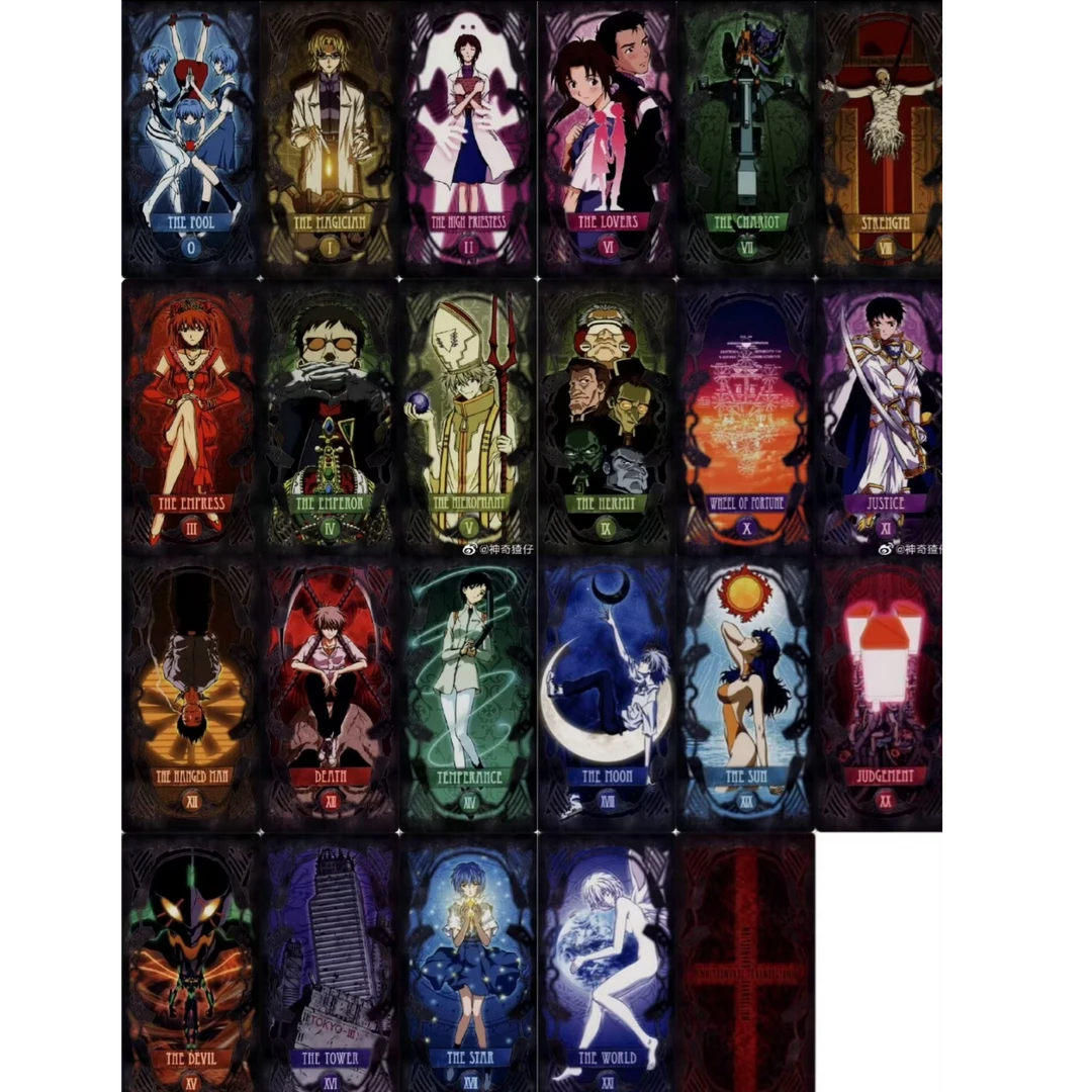 eva 新世纪福音战士塔罗牌