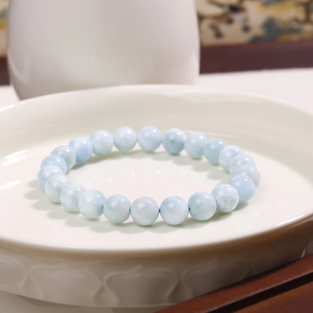 【桃玺悦珠宝C5-044】天然海纹石手串多样性发货发其一颜色微差