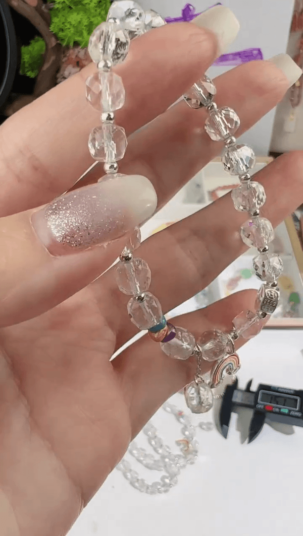【闪购商品】水晶手链未镶嵌多样性发货颜色微差