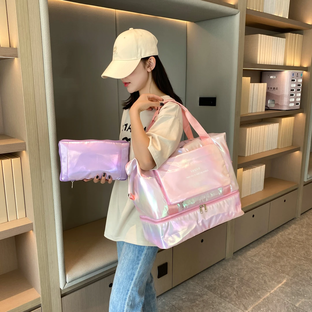 瑜伽运动包包女健身包女干湿分离收纳训练包大容量手提单肩旅行包