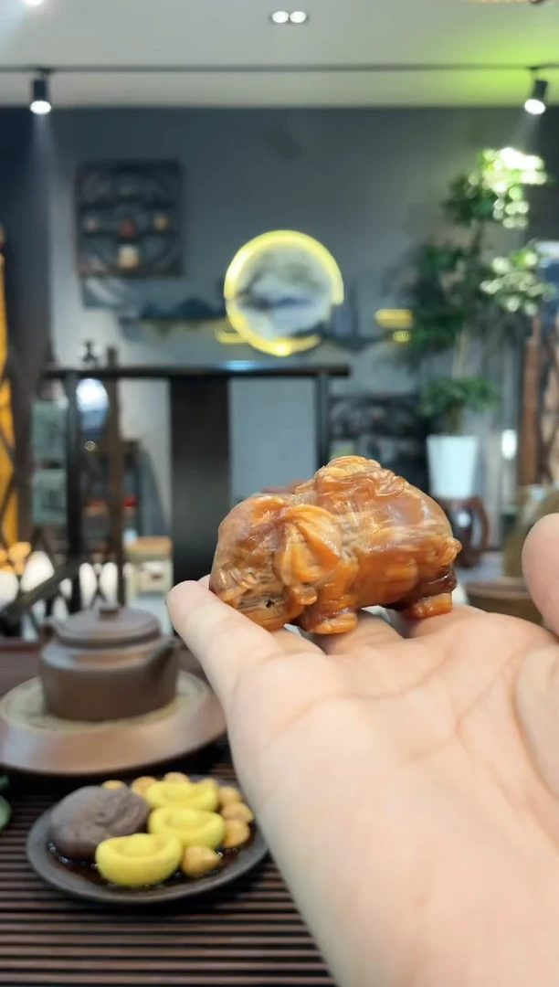 【闪购商品】紫砂茶壶e23大象手把件mingzi