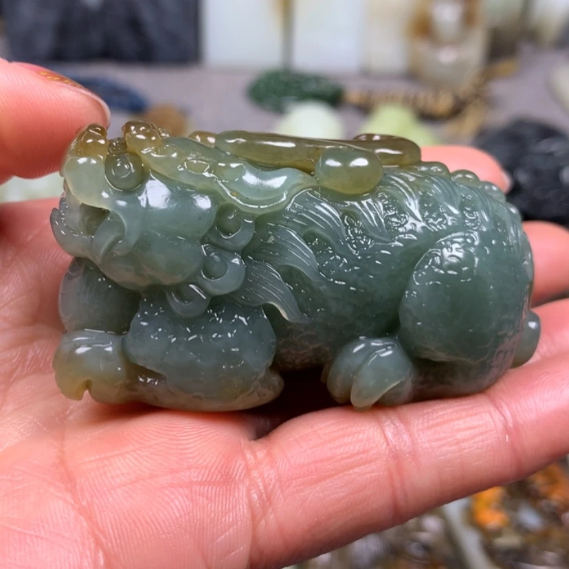 【闪购商品】和田玉挂件未镶嵌袍*