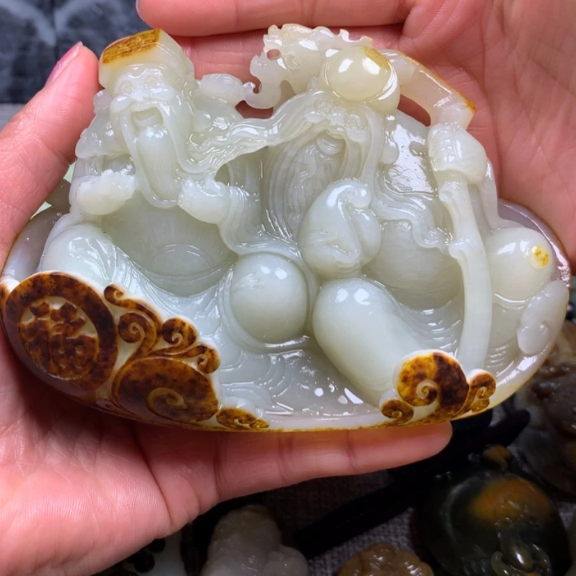 【闪购商品】和田玉挂件未镶嵌用****4