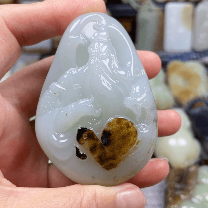 和田玉挂件未镶嵌