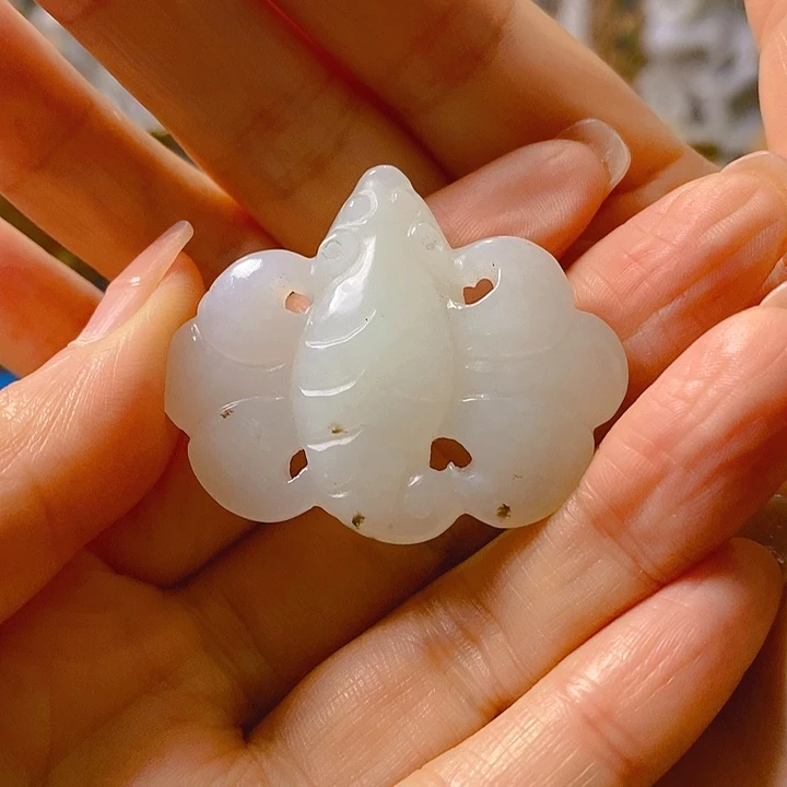 和田玉颈饰未镶嵌勿*我