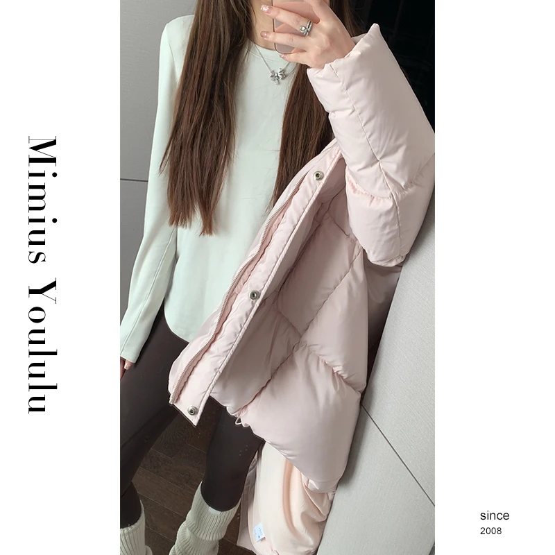 【mimius】七七 软糯圆领显瘦打底T恤冬装上新 F10116-1