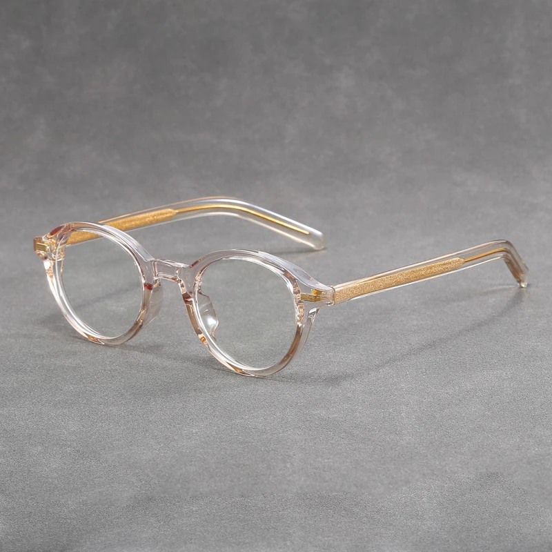 新款日系复古风时尚复古潮流圆形时尚文艺韩版眼镜可配近视变色