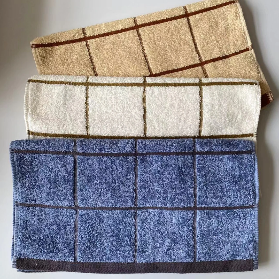 （简约）全棉毛巾简约柔软家用洗漱情侣毛巾长绒棉吸水（微瑕）