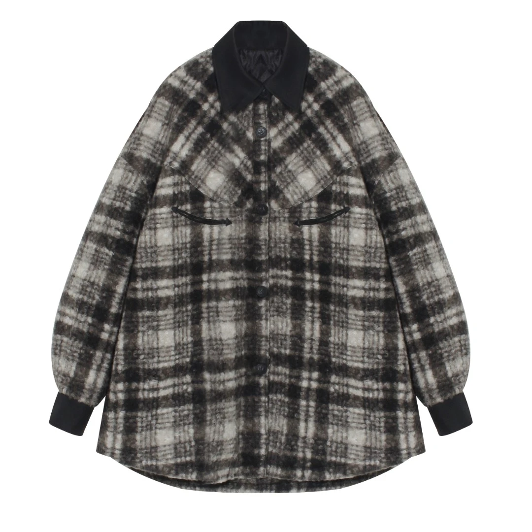 加厚上衣宽松韩版时尚休闲外套（CAB276）