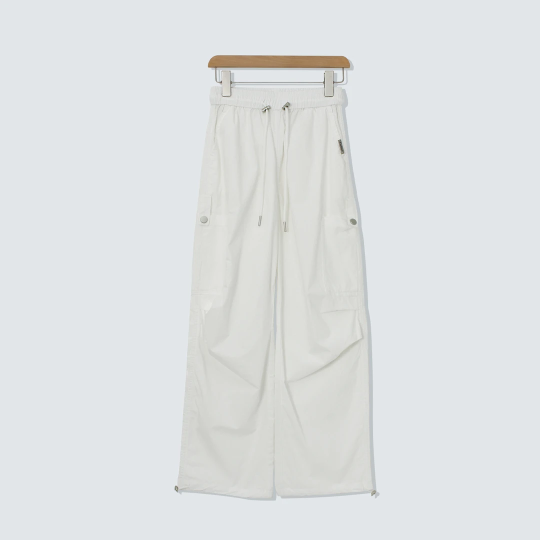 运动休闲工装裤阔腿宽松潮流休闲长裤抽绳（CS326）