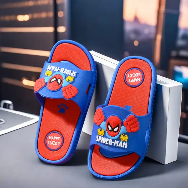 儿童拖鞋男童秋夏季居家浴室防滑软底外穿透气舒适厚底耐磨一防臭