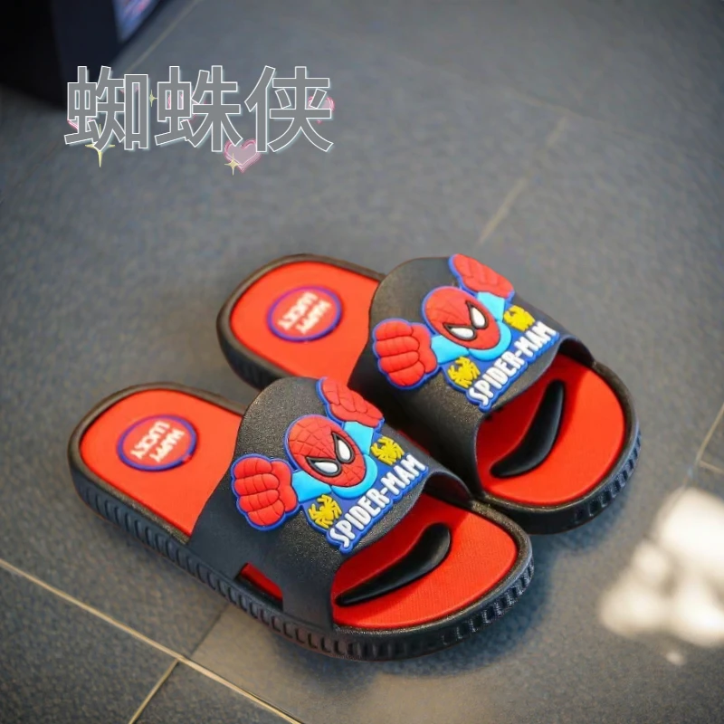 男宝夏天拖鞋浴室居家卡通超软底防滑外穿儿童6-12岁户外凉拖防臭
