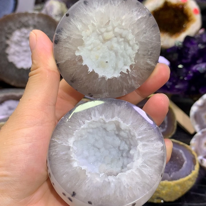 水晶白牙软盆未镶嵌