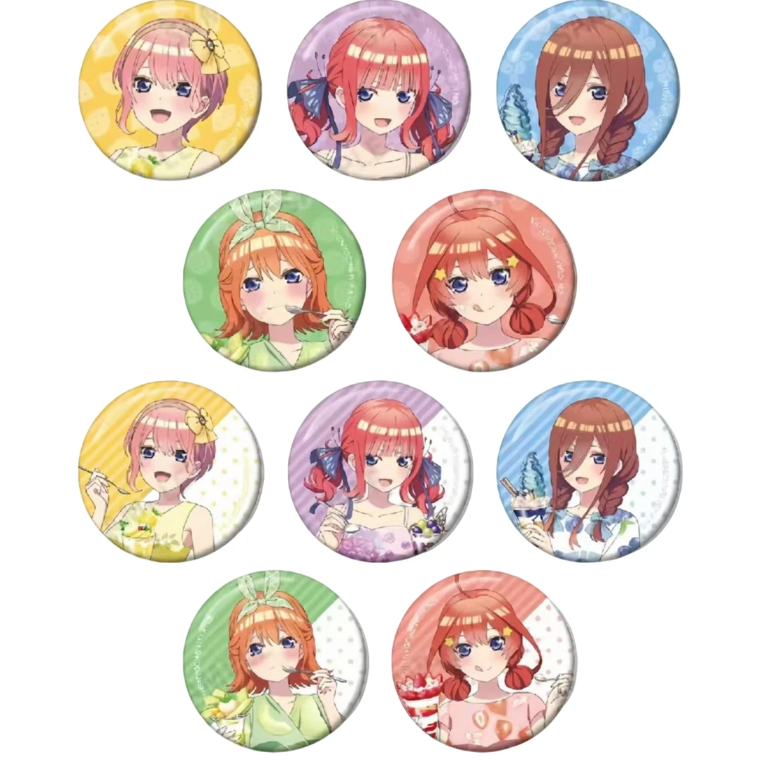 五等分的花嫁甜点吧唧徽章正版日谷【默认代拆】