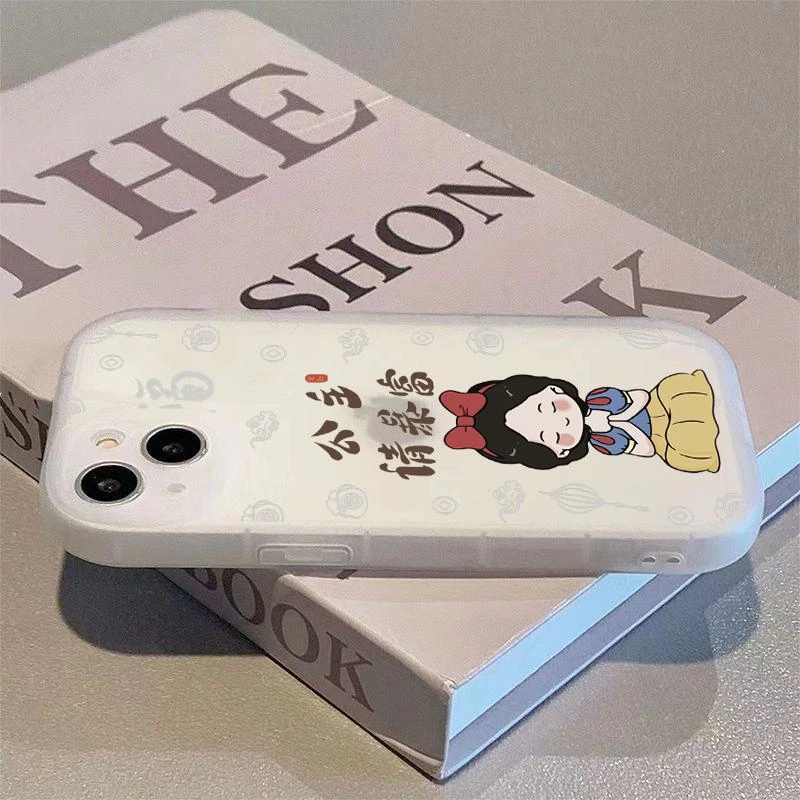 搞怪公主苹果15ProMax手机壳iPhone14全包13创意12卡通11防摔X女8